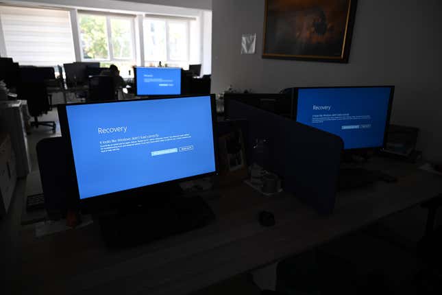 Bluescreen des Todes