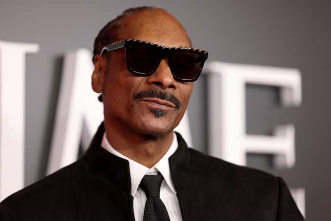 : Snoop Dogg attends the 2025 Time100 Gala at Jazz at Lincoln Center on April 24, 2025 in New York City.