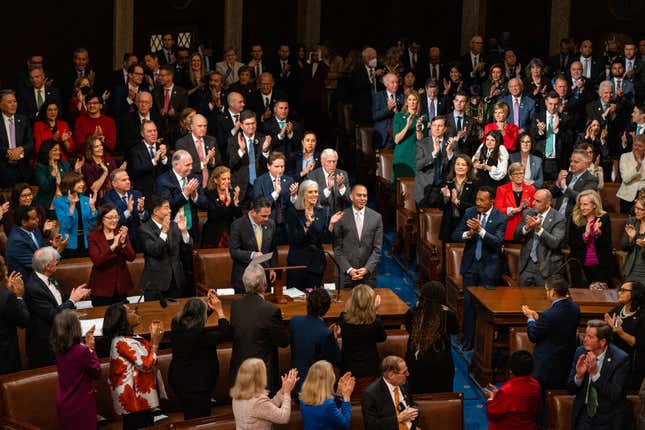 Hakeem Jeffries on the House Floor 