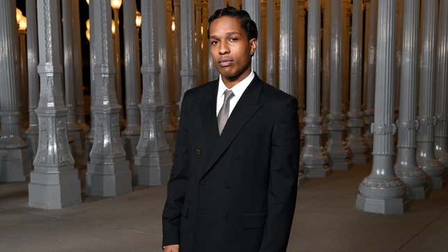 A$AP Rocky attends the 2023 LACMA Art+Film Gala, Presented By Gucci on November 04, 2023 in Los Angeles, California.
