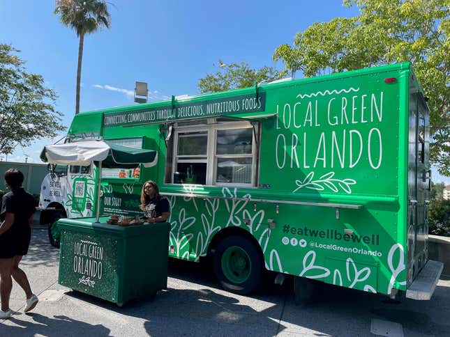 Local Green food truck located in Disney Springs