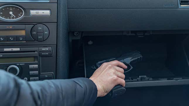 Image for article titled You&#39;ve Got To Stop Keeping Your Gun In Your Car