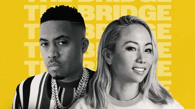 Image for article titled Nas and Veteran Journalist Miss Info Revisit 50 Years of Hip-Hop With The Bridge