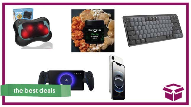 Image for article titled Best Deals of the Day: Apple, PlayStation, Logitech, Zyllion, Kind Oasis &amp; More