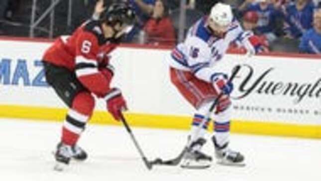 Rangers Devils Fight 2025