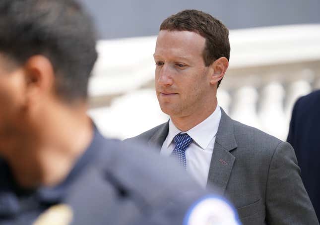 Meta CEO Mark Zuckerberg.