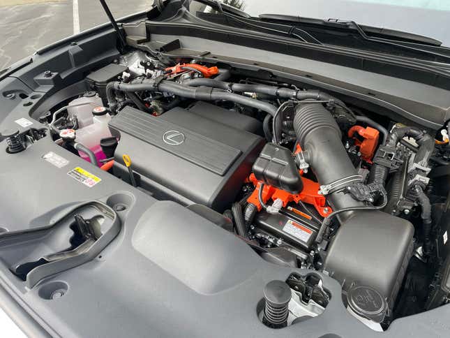 2024 Lexus TX550h+ engine