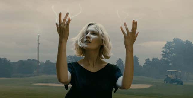 Kirsten Dunst in Melancholia