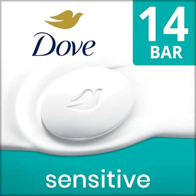 Image for article titled Dove Beauty Bar More Moisturizing Than Bar Soap for Softer Skin, Now 39% Off