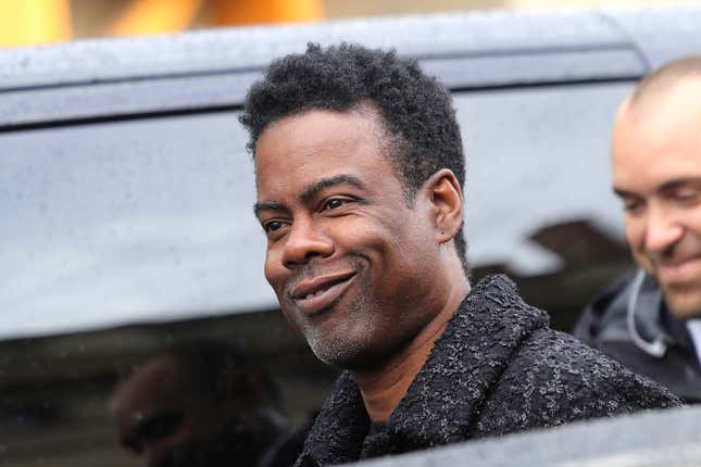 Chris Rock attends the Chanel Womenswear Spring/Summer 2024 show as part of Paris Fashion Week on October 03, 2023 in Paris, France.