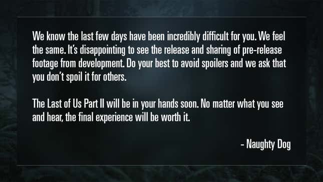 The Last of Us Part II - Spoiler Thread Part II Spoiler, Page 184