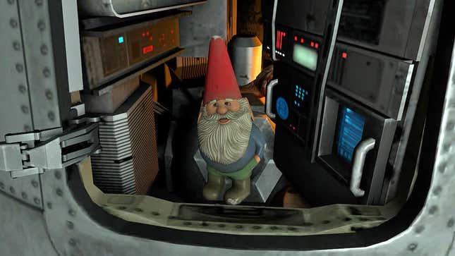 Gnome Chompski, as he appears in Half-Life 2: Episode 2