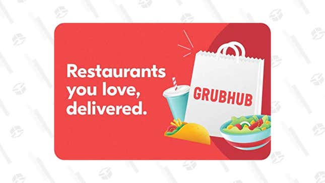 $50 Grubhub Gift Card | $40 | Amazon | Promo code GRUBHUB