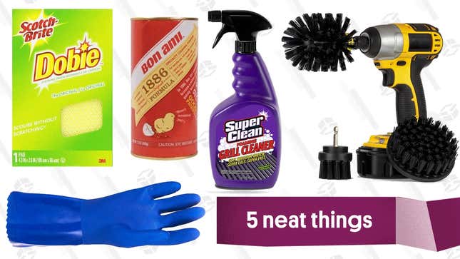 Image for article titled Five Products You Need To Deep Clean Your Grill