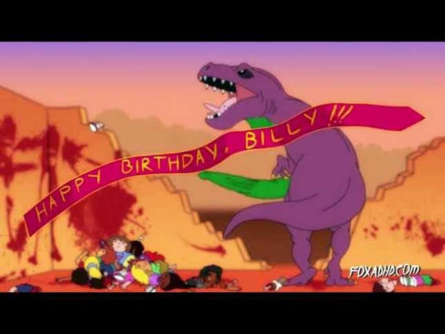 Scientifically Accurate <i>Barney</i> Hates Children