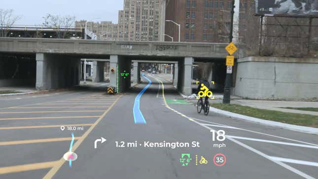 Image for article titled Panasonic&#39;s Robust Head-Up Display Is The Future Of Driver Assistance