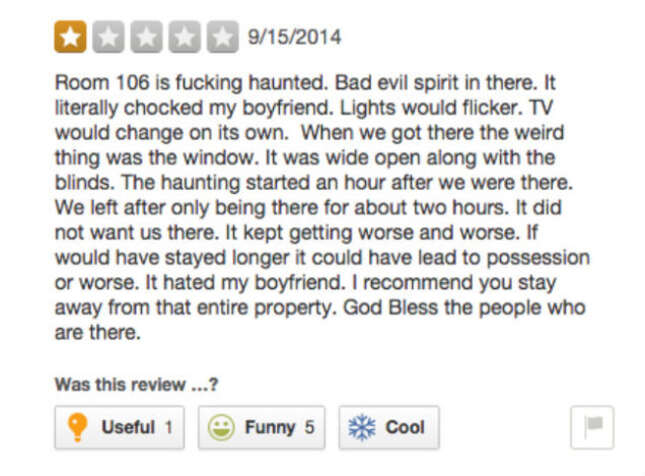 Image for article titled 'Large Blood Stain on Carpet:' The Bleakest Motel Reviews on Yelp
