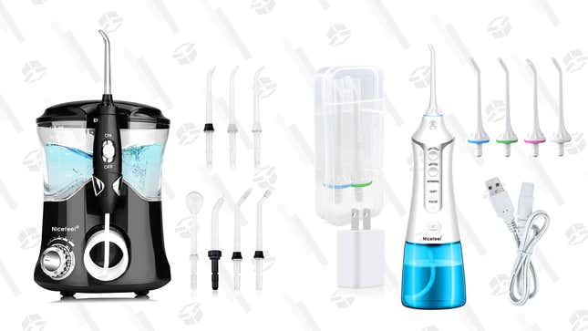 Electric Water Flosser Gold Box | Amazon