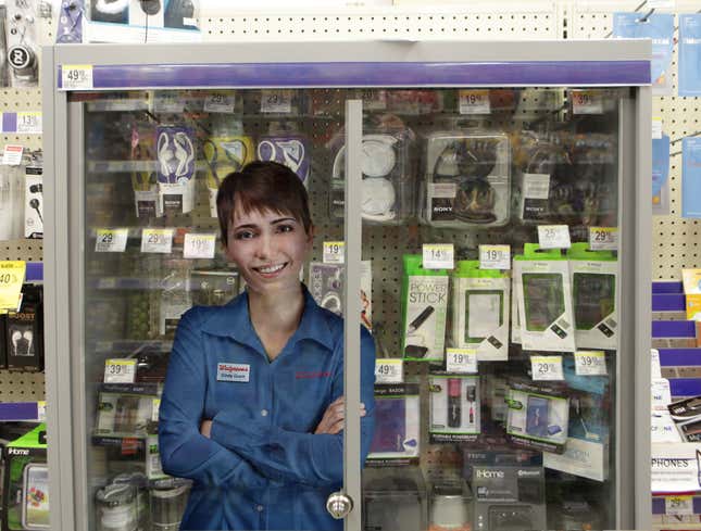 Image for article titled Walgreens To Begin Keeping Most Valuable Employees Behind Glass