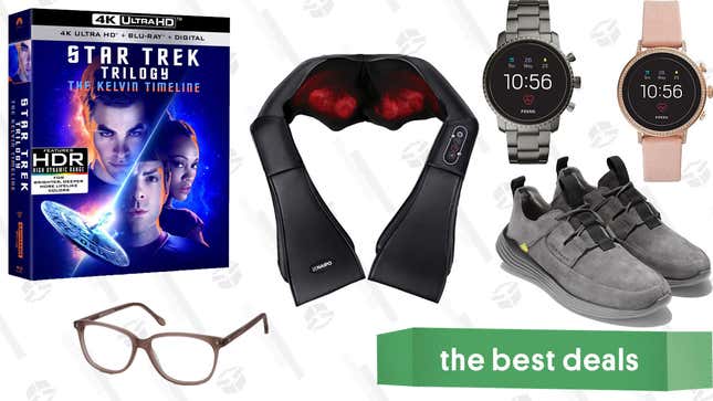 Image for article titled Sunday&#39;s Best Deals: Star Trek, Fossil Watches, Massagers, and More