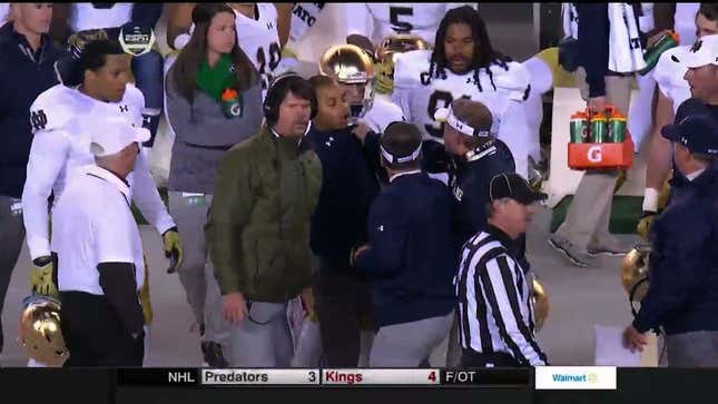 Brian Kelly Explains Why He Shoved One Of His Assistants