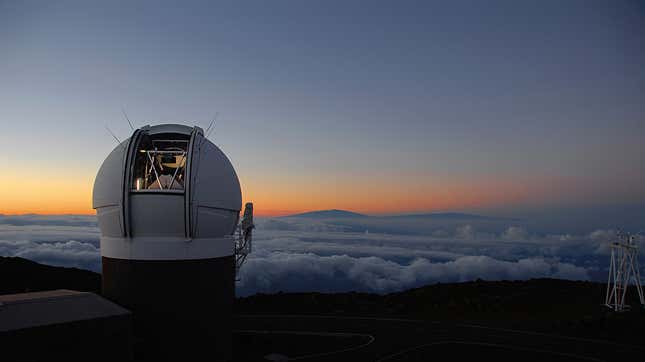 Pan-STARRS telescope in Hawai’i