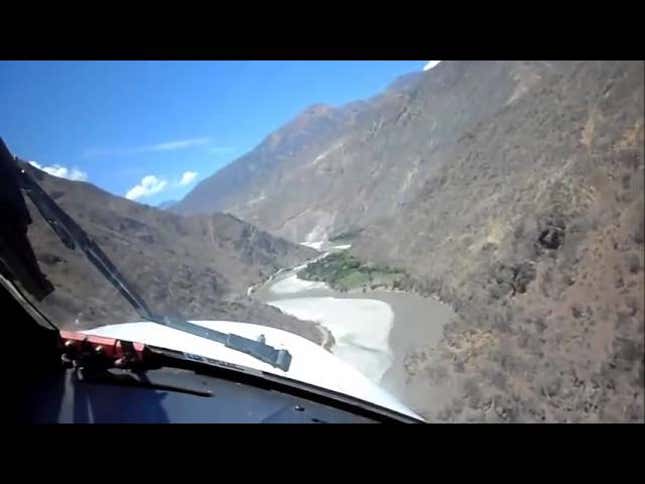 This Peruvian Runway Is Not For The Faint Of Heart