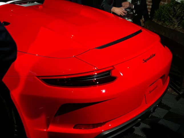 Image for article titled The GT3-Powered 2019 Porsche Speedster Is Finally Here and It's an Instant Classic