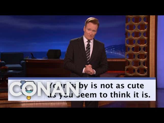 Conan Has Some New Facebook Button Ideas