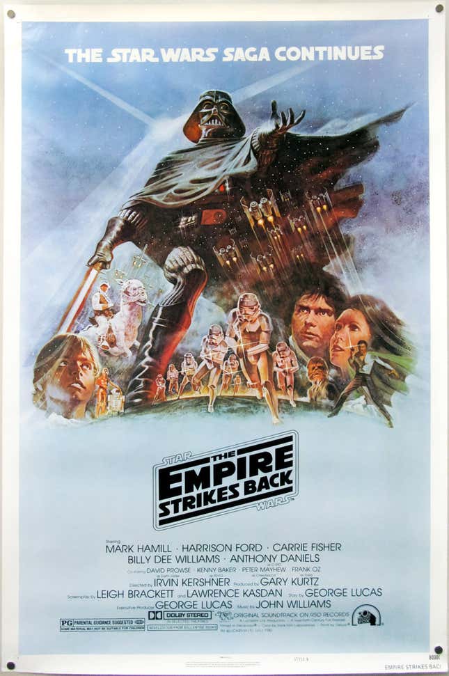 Image for article titled The Best Star Wars Movie Posters of All Time