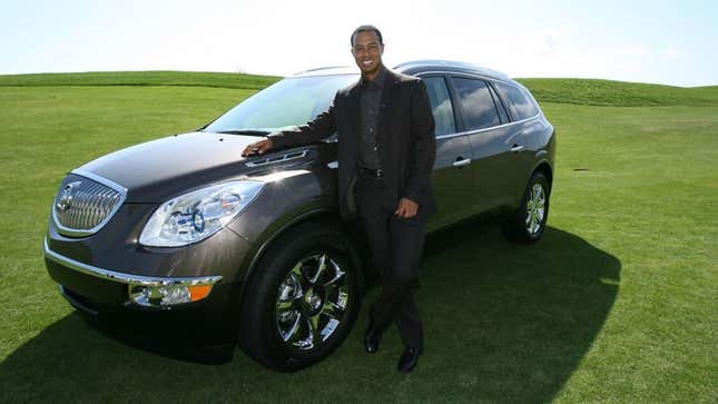 Image for article titled Buick's Nine-Year Investment In Tiger Woods Was Ruinous For Everyone Except Golf