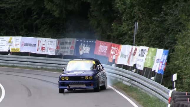 Image for article titled A 2JZ-Swapped BMW E30 M3 Is The Car You Need When You Really Need To Show Your Tires Who&#39;s Boss