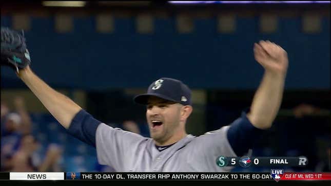 Mariners Pitcher James Paxton No-Hits The Blue Jays