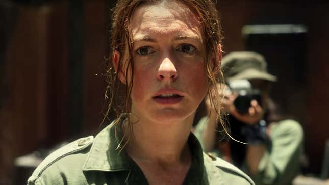 Image for article titled Anne Hathaway Is a Reporter Who May or May Not Have a Moral Compass