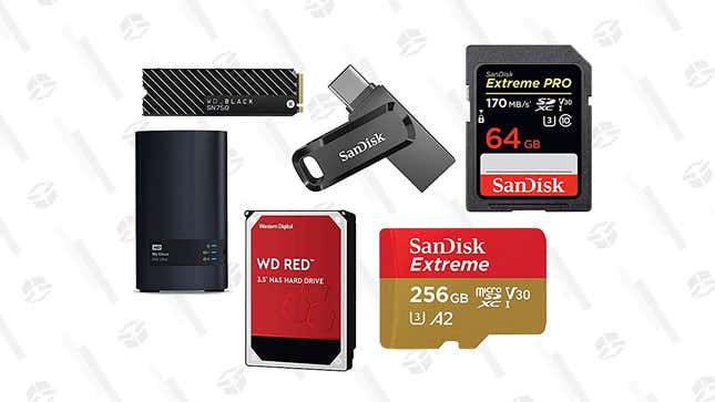 SanDisk and WD Storage Gold Box | Amazon