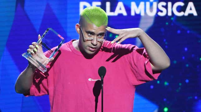 Image for article titled Bad Bunny Is the Only Productive Person in Lockdown