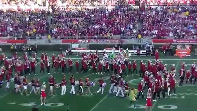 Rose Bowl Officials Condemn Stanford Band For Mocking Iowa During Halftime Show
