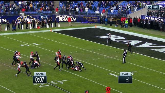 Ravens Commit Repeated Simultaneous Holding Penalties To Run Out Clock On Game's Final Play