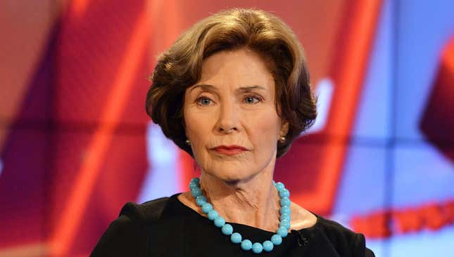 Image for article titled Laura Bush Publishes Courageous Op-Ed Calling For Imprisonment Of Whoever Created ICE