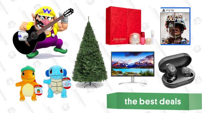 Image for article titled Thursday&#39;s Best Deals: Call of Duty: Black Ops Cold War, Infrared Thermometer, Nintendo Switch Bundle, Christmas Tree, Mpow Earbuds, Baby Yoda Sweatshirts, and More