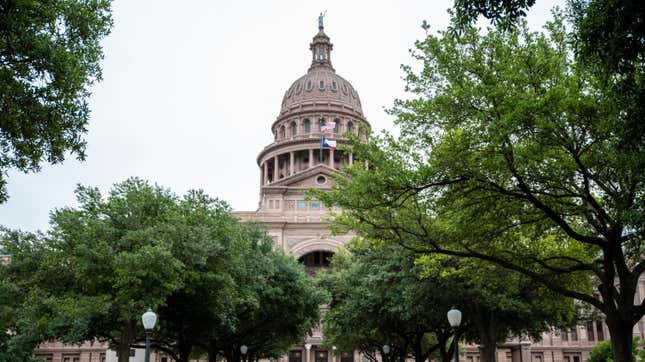 Texas State Capital building on April 18, 2020, in Austin, Texas.