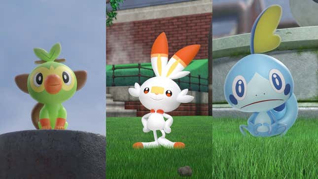 The Internet Reacts To<i> Pokémon Sword</i> And <i>Shield</i>'s Starters<em></em>