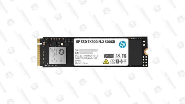 HP 500GB PCIe 3.0 Internal SSD | $45 | eBay