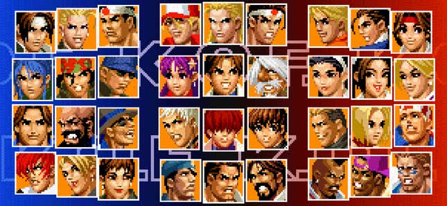 King Of Fighters - Nationalities 