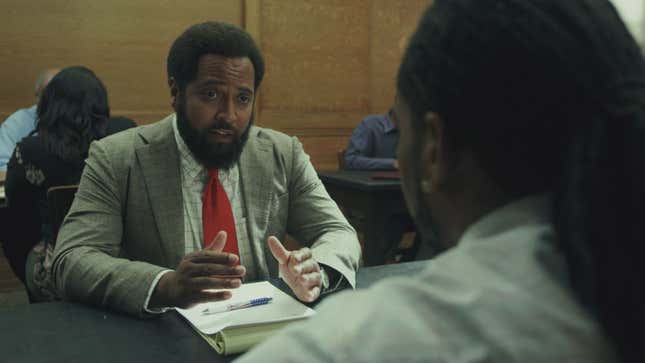 Diallo Riddle as Allen Gayle in South Side.
