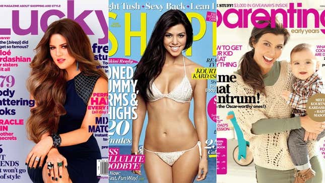 Image for article titled Rise of The Kardashians: How a Family Created a Magazine Cover Dynasty
