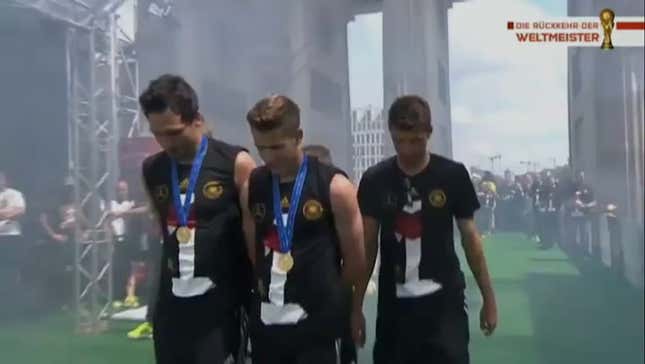 Germany's World Cup Victory Ceremony Was Really Something