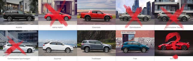 Image for article titled Australia's Once-Beloved Holden Commodore Is Now Dead