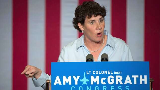 Unfortunately, the Woman Trying to Unseat Mitch McConnell Also Kind of Sucks