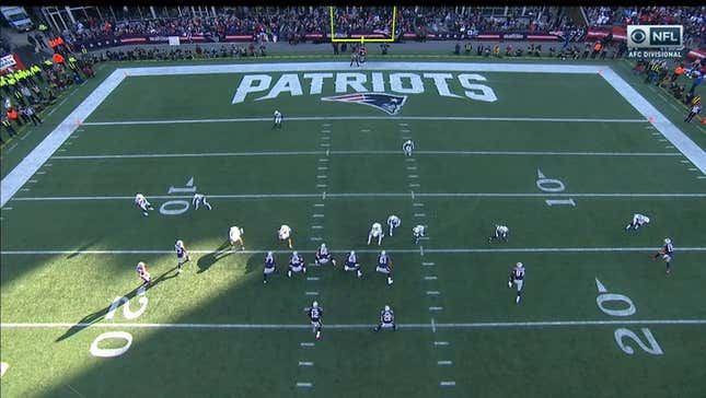 Tom Brady Is Absolutely Toasting The Chargers' Zone D